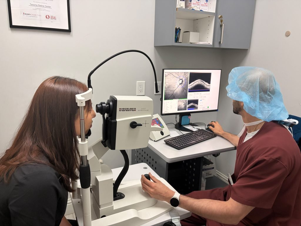 Eye diagnosis in Texas